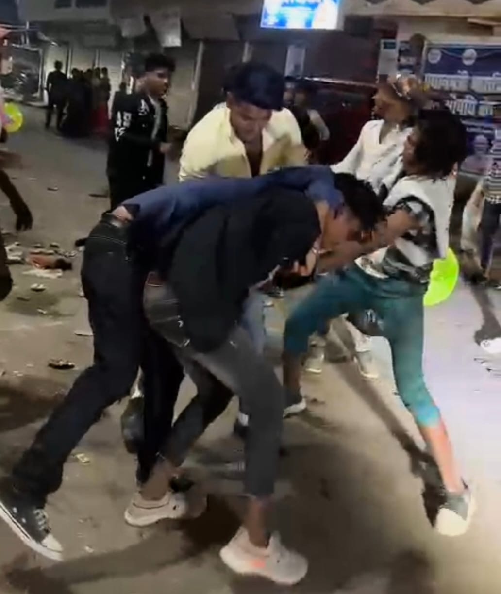 youth fighting during immersion