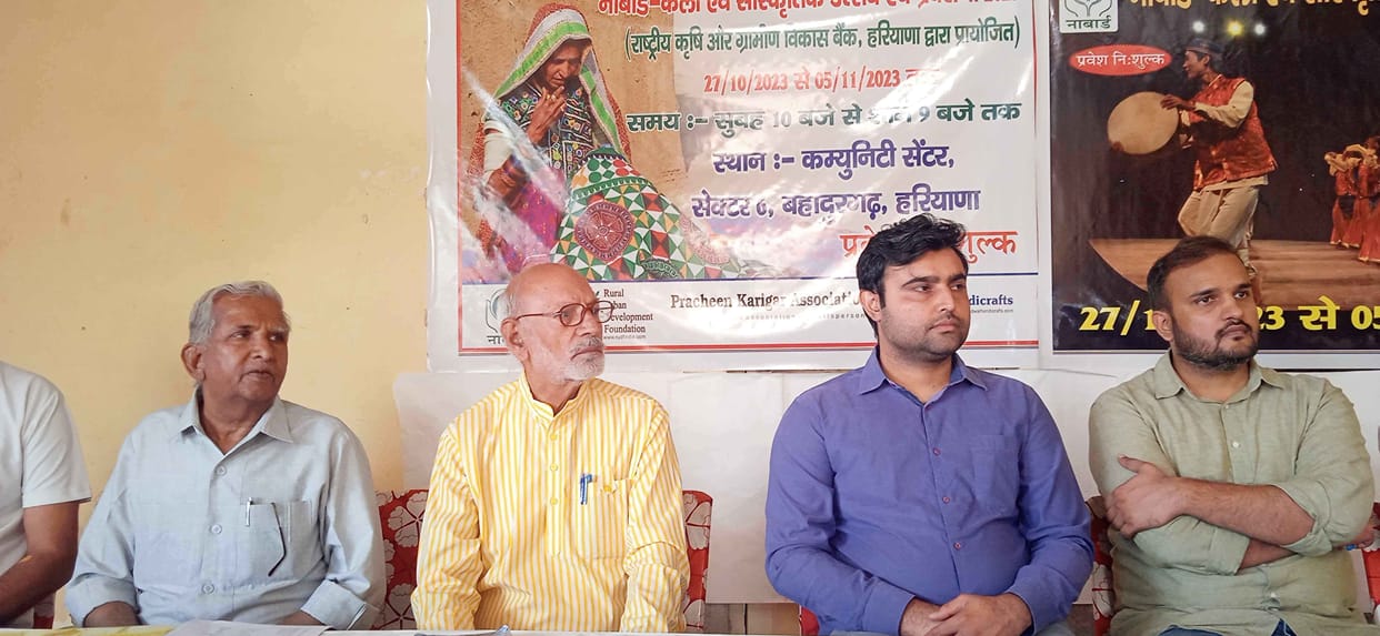 From tomorrow, skilled craftsmen from all over the country will gather in Bahadurgarh