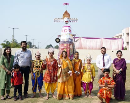 Children performed brilliantly in Ramlila