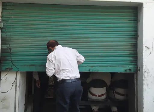 CM Flying raids BJP leader's warehouse