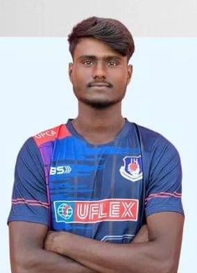 Amit scored a half century in the ongoing league match in Delhi