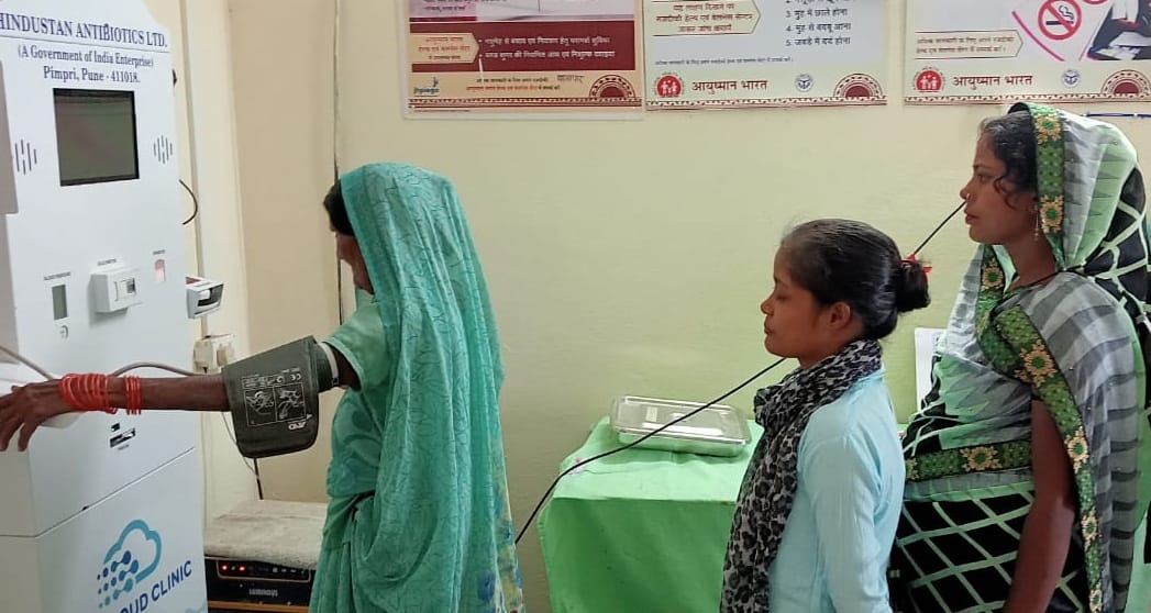 Health ATM: No test strip anywhere, machine not installed anywhere