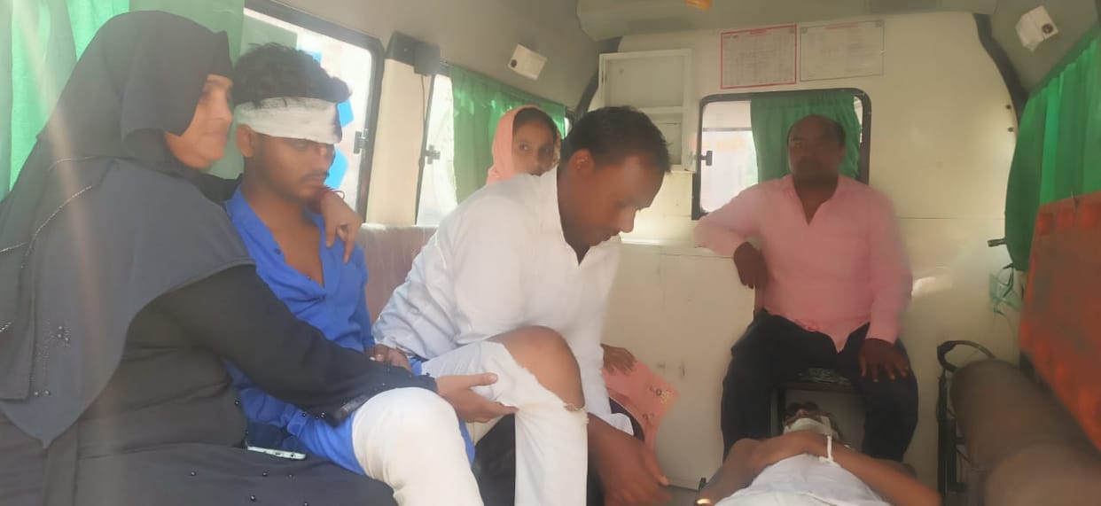 Drivers of both injured in collision between two bikes