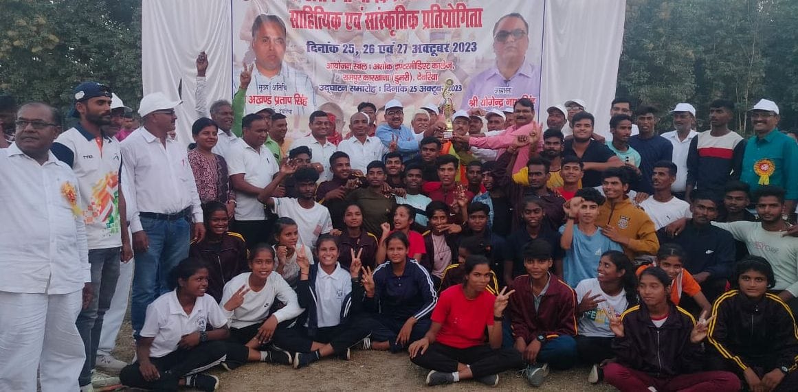 Gorakhpur became overall champion in athletics competition