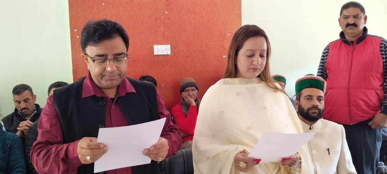 oath ceremony organised in rajgargh panchyat