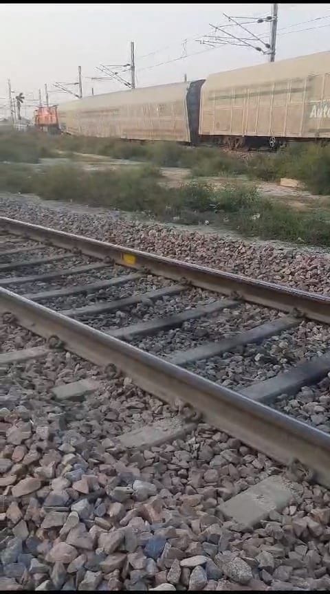 Two coaches of goods train landed in Satroad yard, many trains including Gorakhdham affected