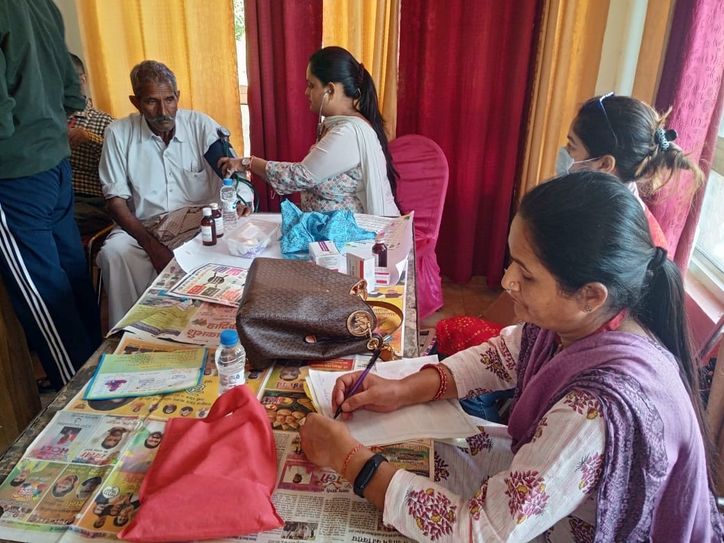 242 people health checkup done in dageda block