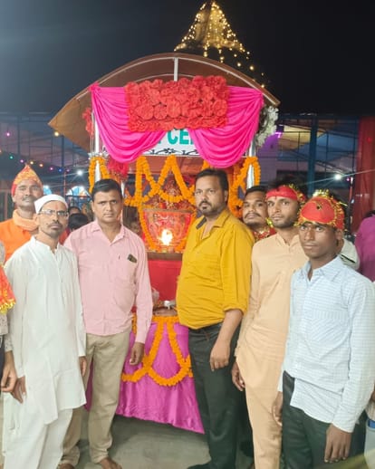 Akhand Jyoti Shobha Yatra of Mata Rani taken out with much fanfare