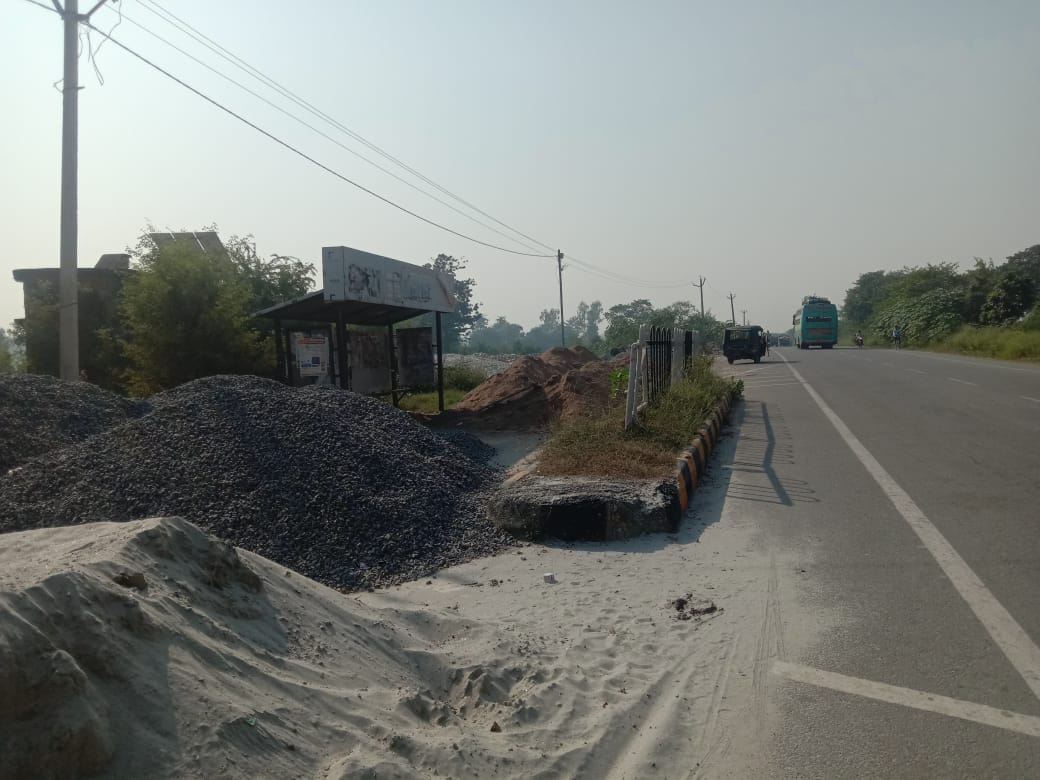 NHAI passenger shed not safe on Lumbini-Duddhi route