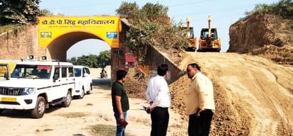 The city's first smart road will be built in one and a half months