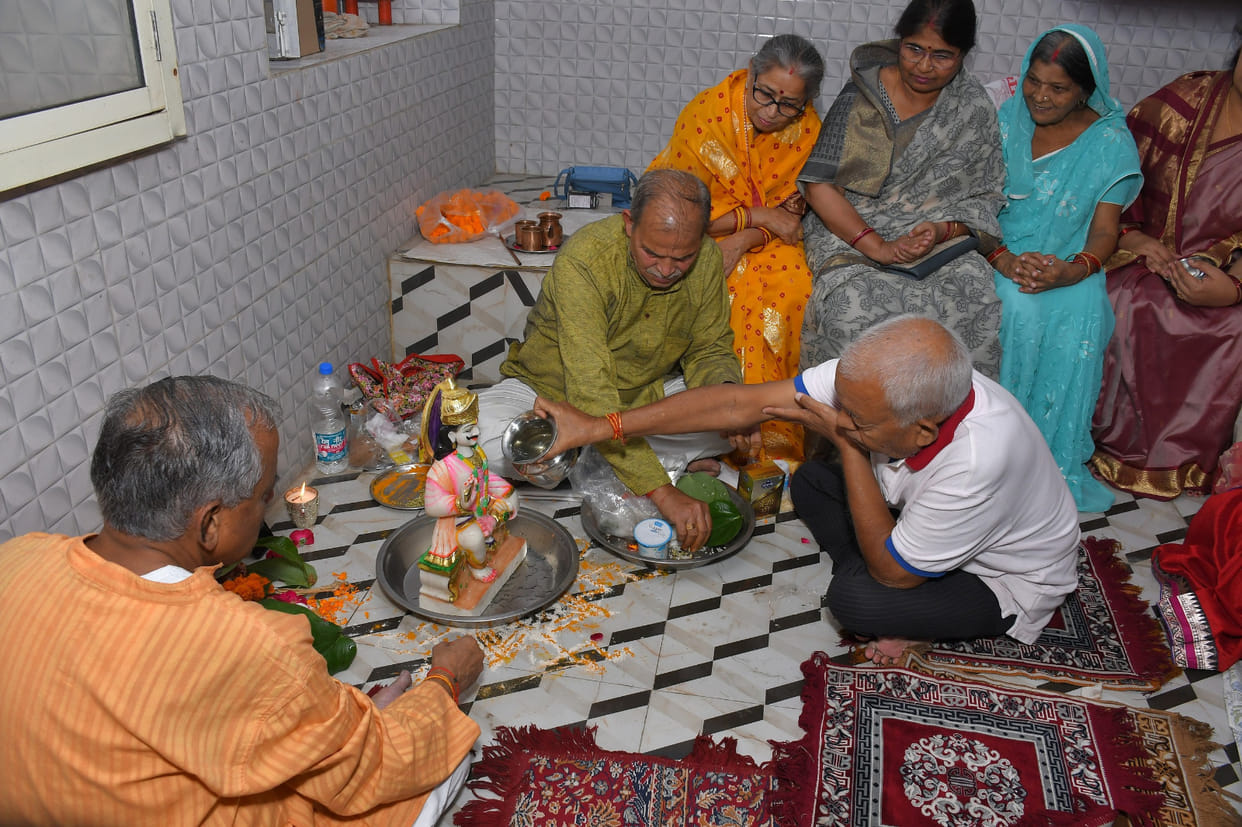 Consecration of the statue of Lord Chitragupta Maharaj