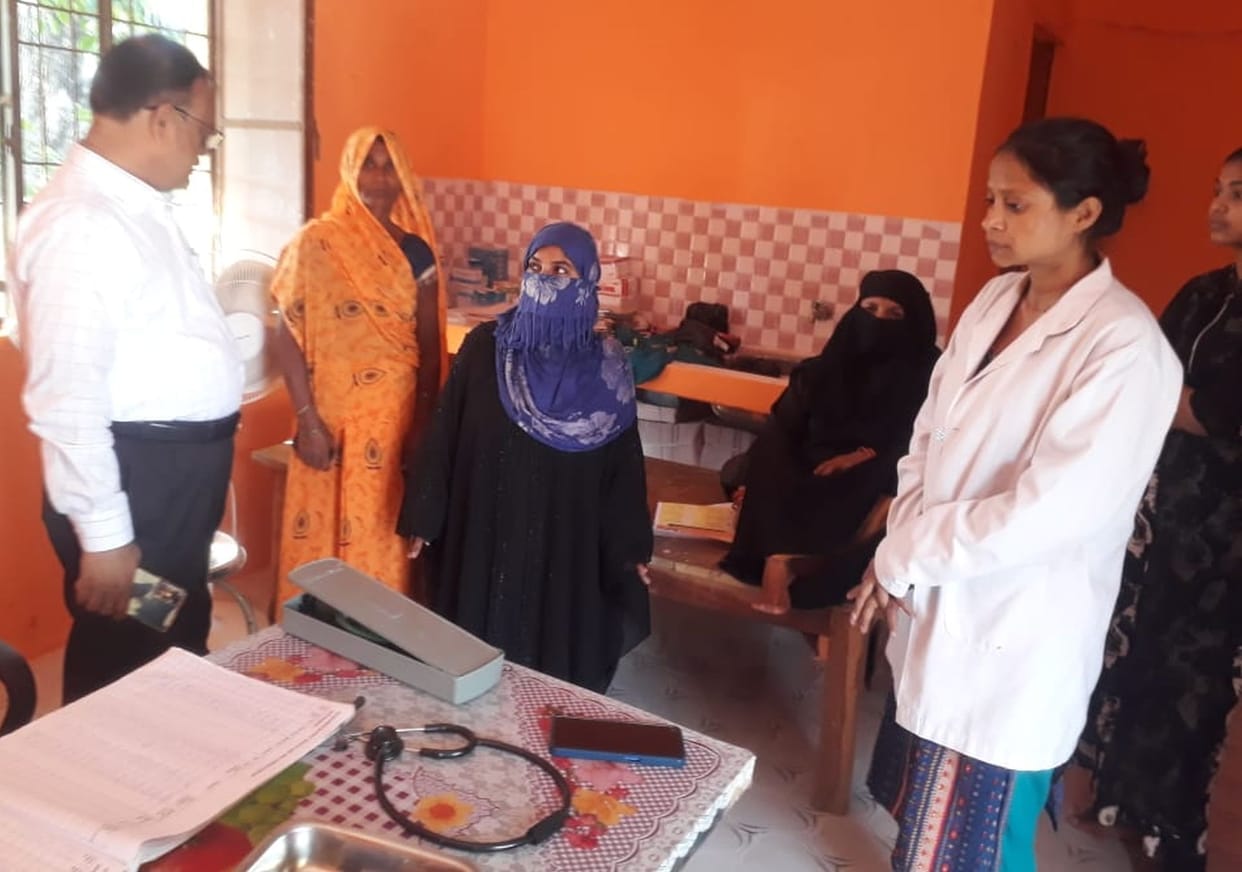 CHO went to take exam, Ayushman fair was not organized