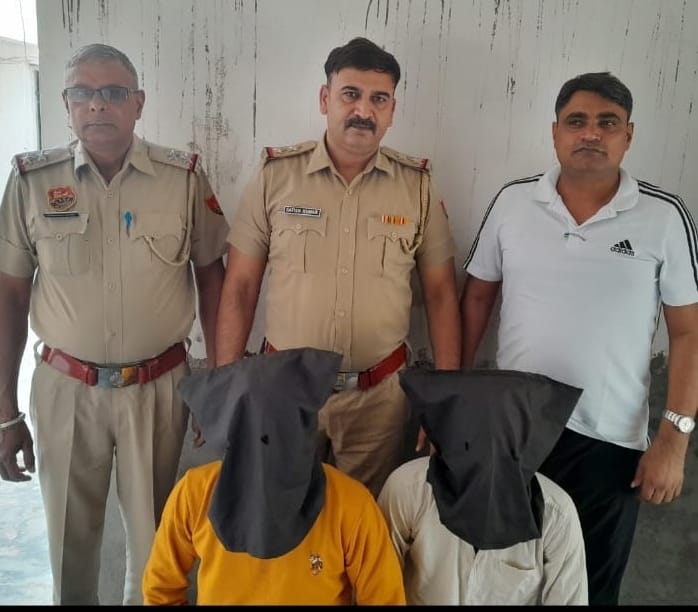 Sachin alias Bhalu of Ismaila and Ankit alias Chhabila of Roorkee arrested with weapons, two CIA officers