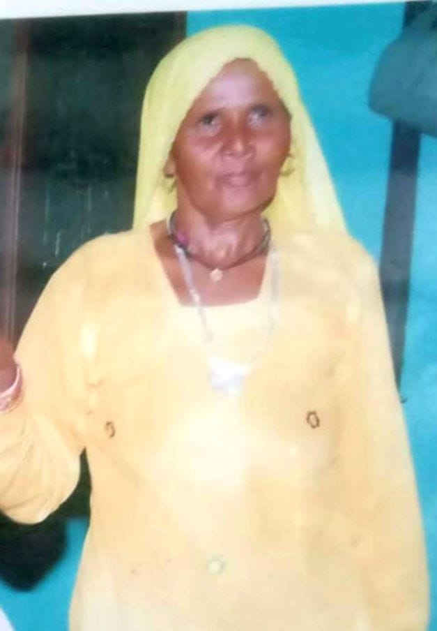 When wife left home, young man quarreled with parents and beat her with a stick, mother died