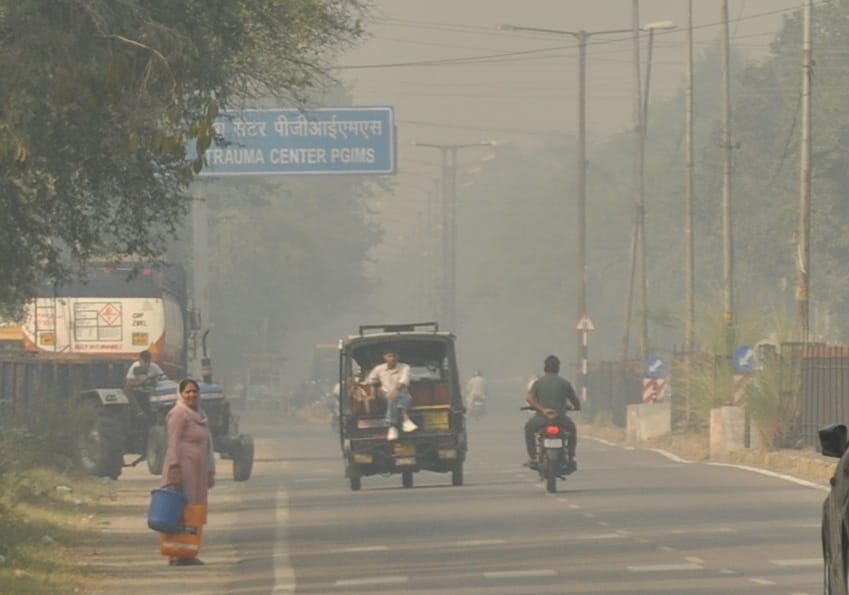 Rohtak's air has started deteriorating, AQI reached 326