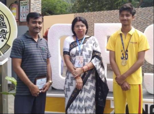 Yash Patel of Academic Global School won gold