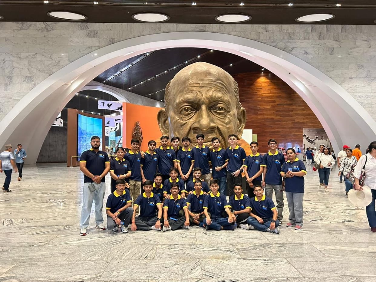 Bharat Darshan's brilliant MPs reach Statue of Unity in Gujarat