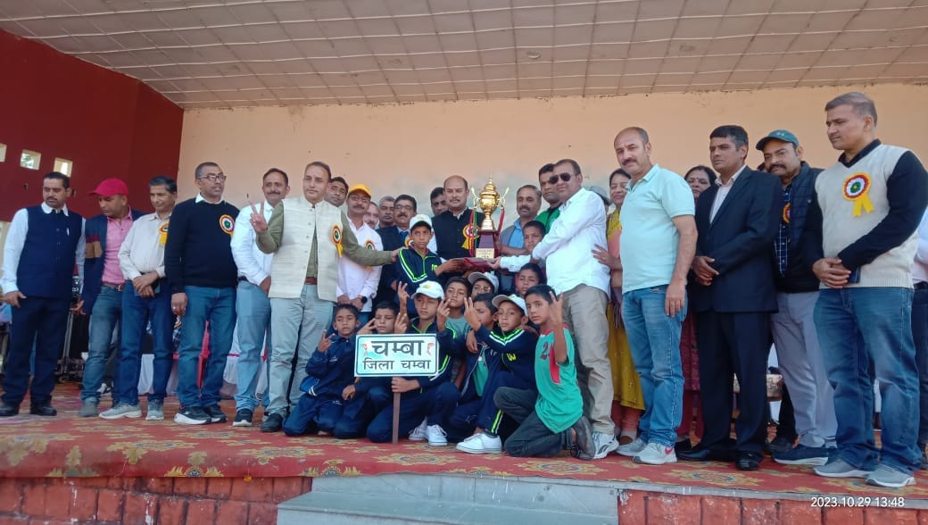 Sirmaur district became overall champion