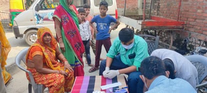 Health camp organized in Parasia village after death due to dengue