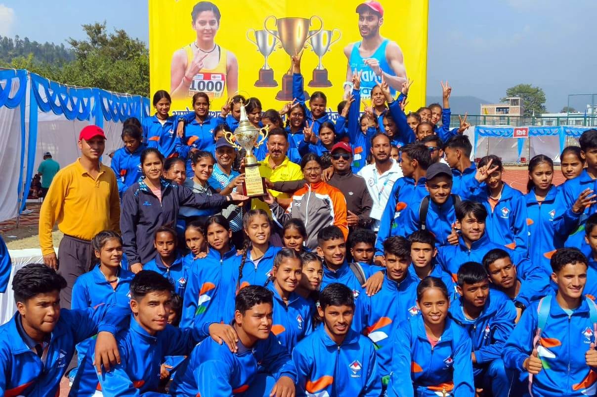 Chamoli players won 11 gold medals in state level athletics