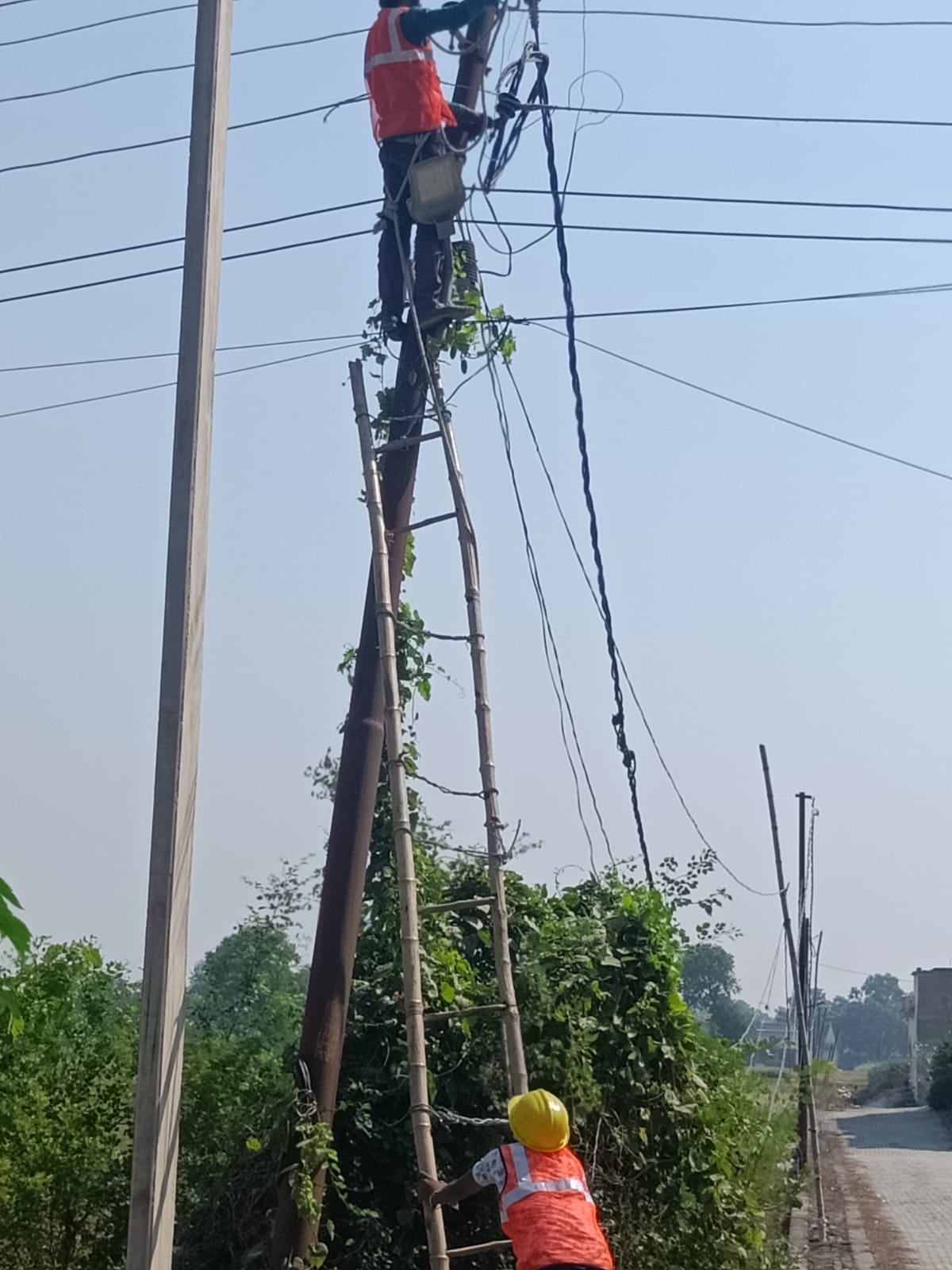 Wires and poles are being replaced, will get relief from local faults