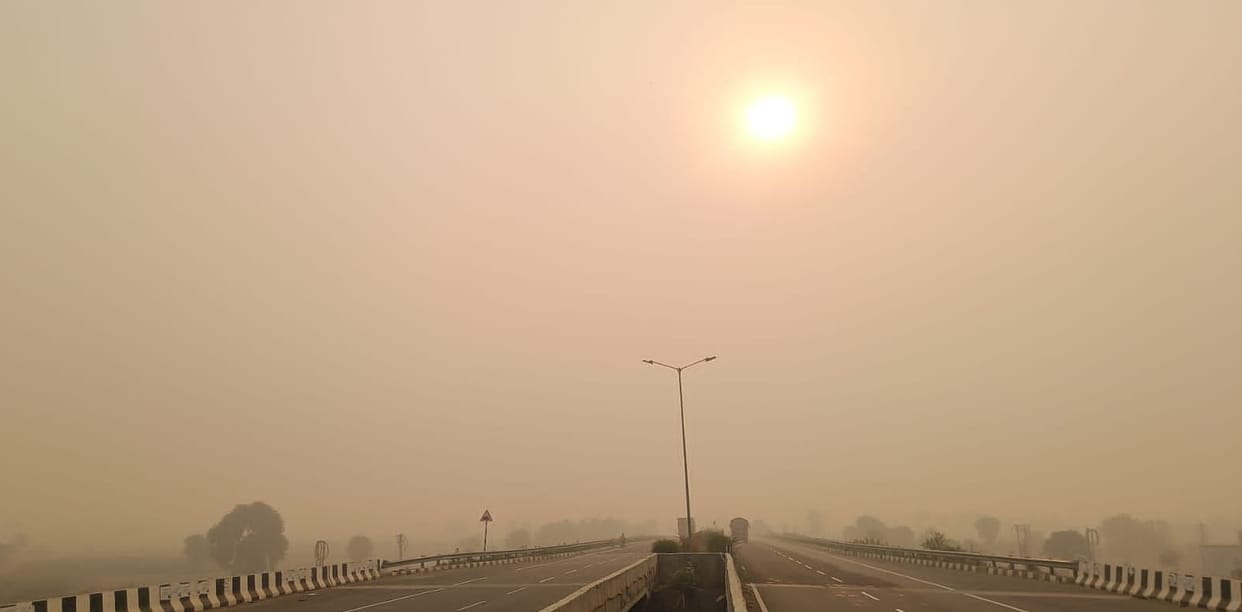 There is definitely some relief from air pollution, but till now Jind is the most polluted in the country