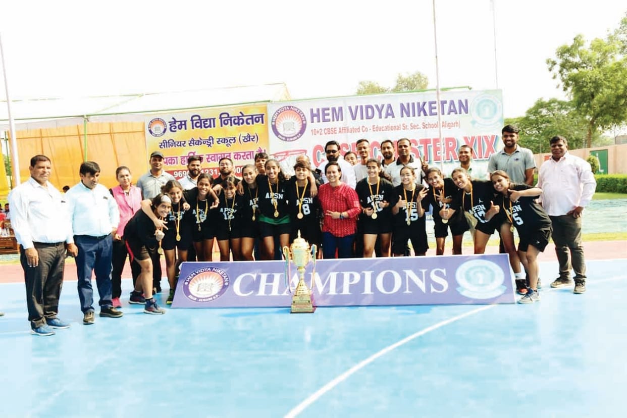 Army Public School on top in basketball