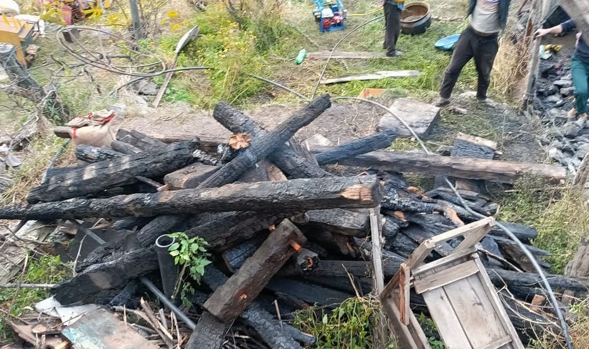 Four houses along with their belongings burnt to ashes due to fire in Pangi, loss worth lakhs