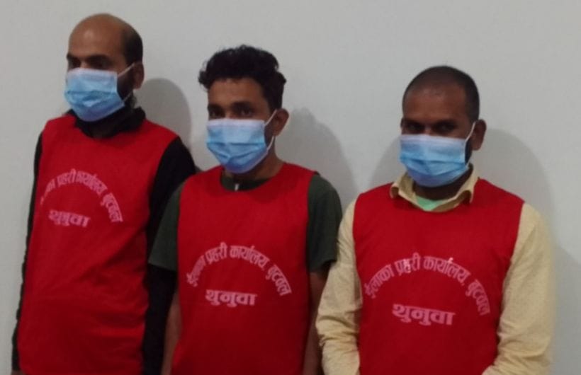 Three Indians caught stealing in Nepal