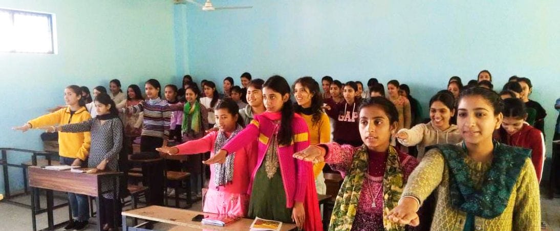 Biography of Sardar Vallabhbhai Patel told to students