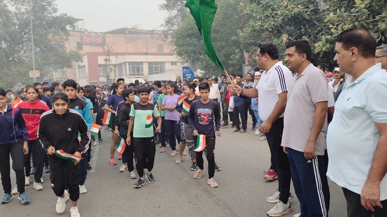 Run for Unity Marathon organized on National Unity Day