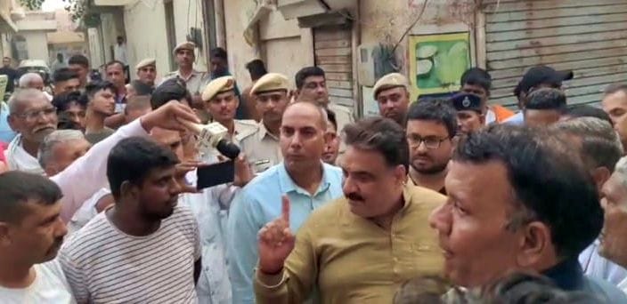 Colony residents met MLA to stop drug abuse