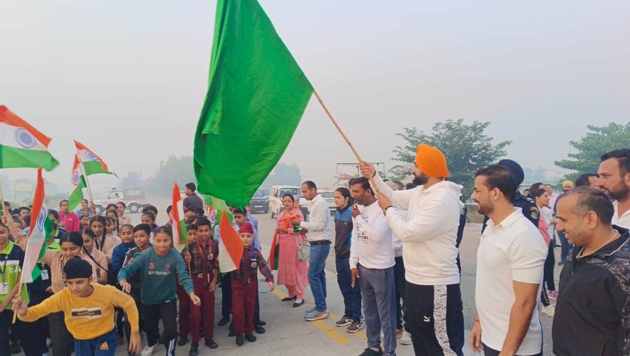 Unity seen in 'Run for Unity' on Vallabhbhai Patel's birth anniversary, Ravi, Veerbhan and Vivek ran the fastest