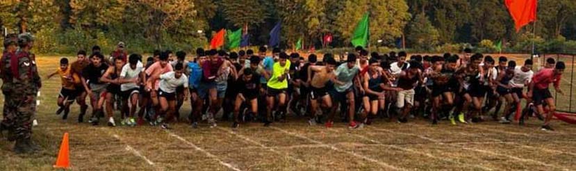 Agniveer Recruitment Rally: 1400 youth from Pithoragarh and Champawat showed their strength.