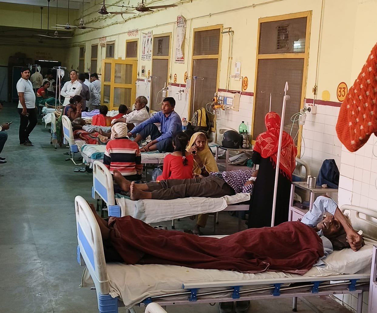 Two died due to fever, 10 children were affected by AES.