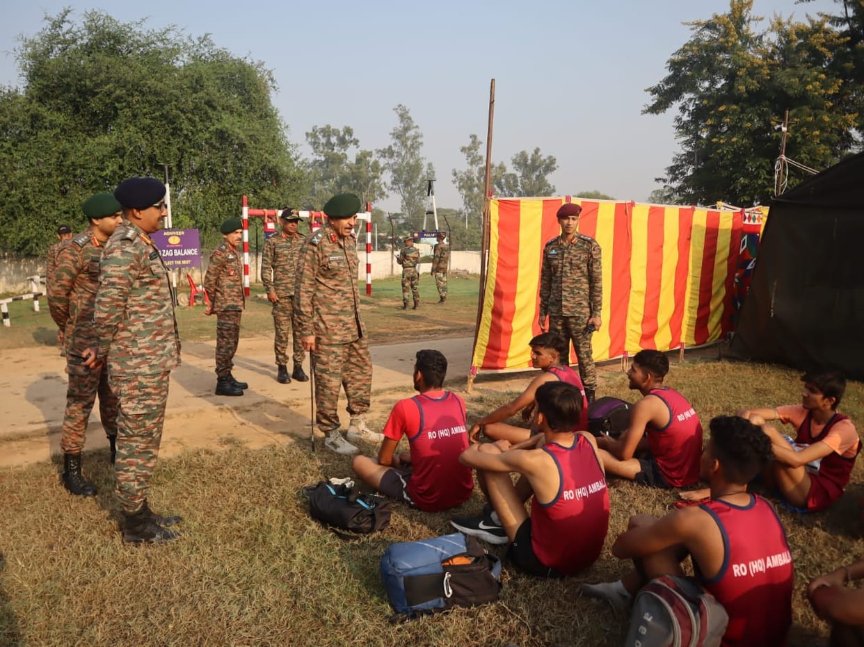 Youth of Karnal and Chandigarh race for Agniveer, recruitment process will be completed under of camera