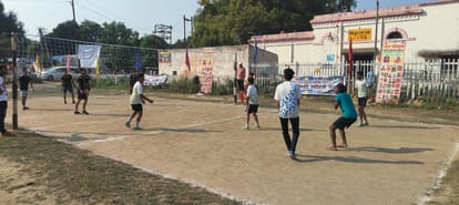 Takshila was the winner in volleyball