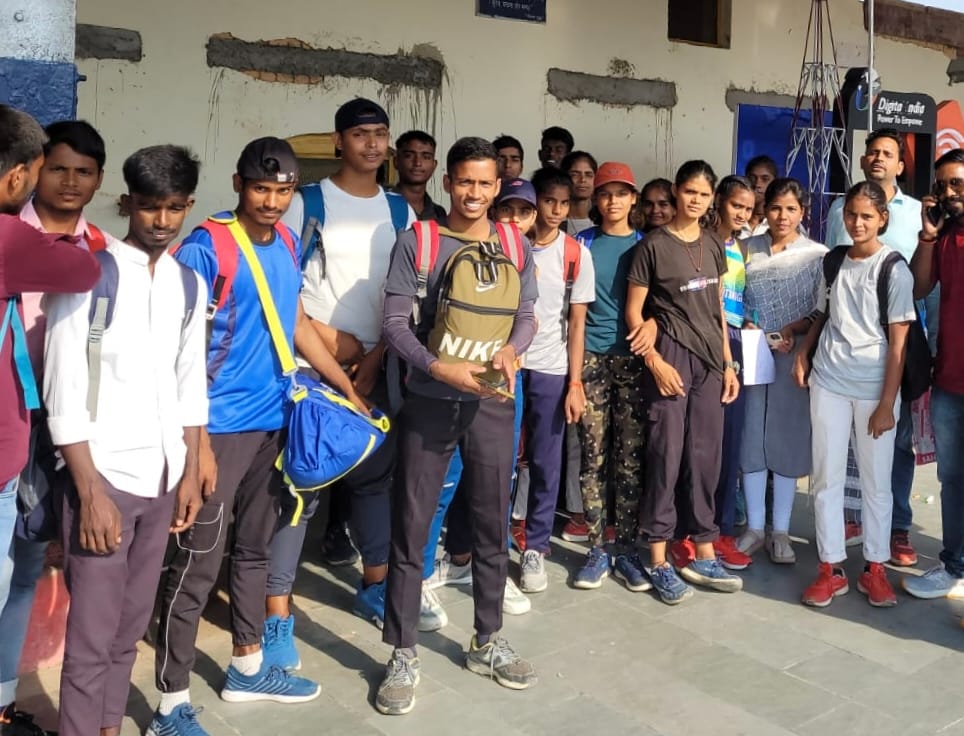 athelete went lucknow
