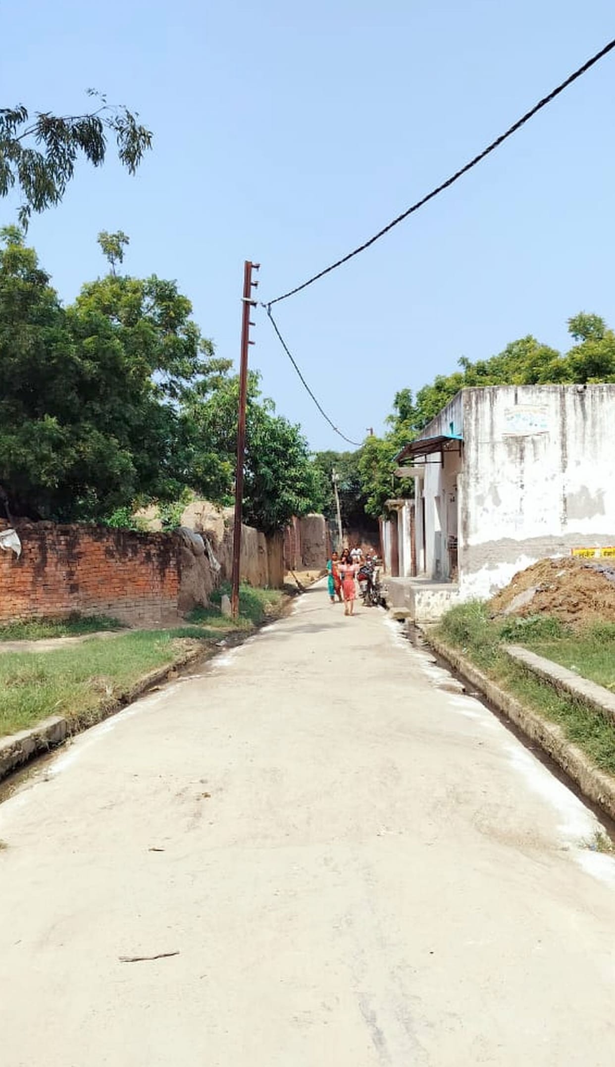 The wait of years is over... Electricity reached every house in Bhamuiya village.