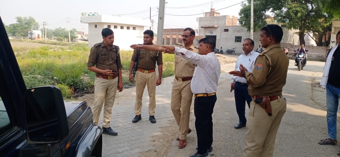 Police and revenue team freed the land from encroachment