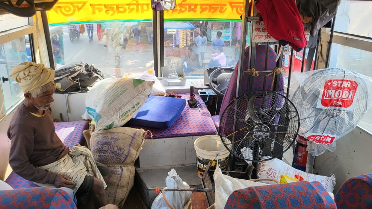 Goods are being carried illegally in roadways buses, conductors are reluctant to give tickets.