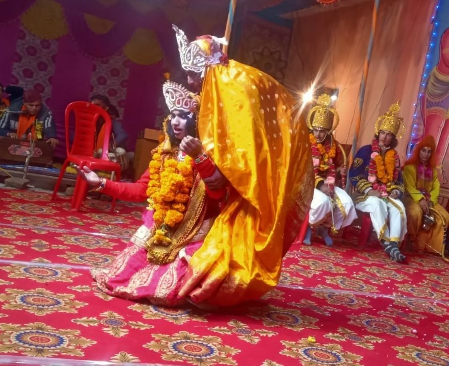 Ramlila celebrated in rural areas