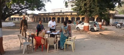 Deputy Collector inspected the polling stations