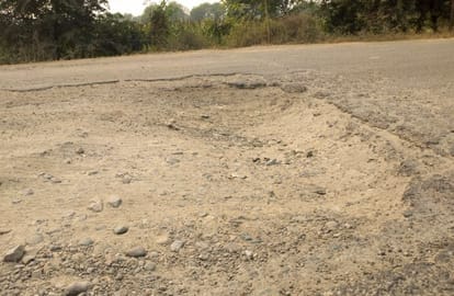 Could not get Usavan Road constructed, now PWD will get potholes filled
