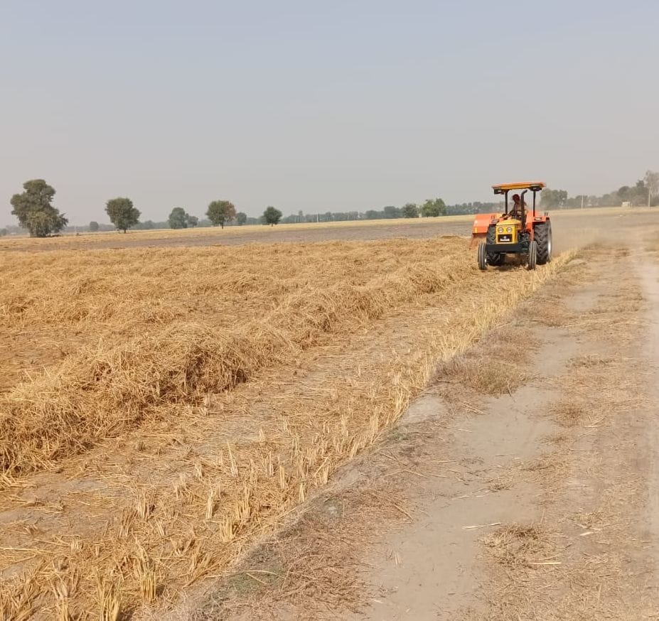 Only 10 thousand 422 farmers applied for stubble management.