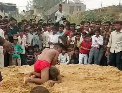 Vishal Yadav became Block Kesari in Muzriya Dangal