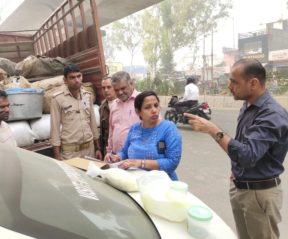 60 quintals of mawa worth Rs 15 lakh were destroyed due to bad smell