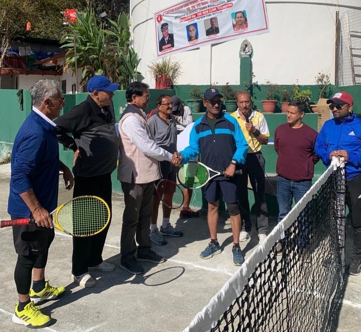 Hem Kumar Pandey and Harish Prasad in the final