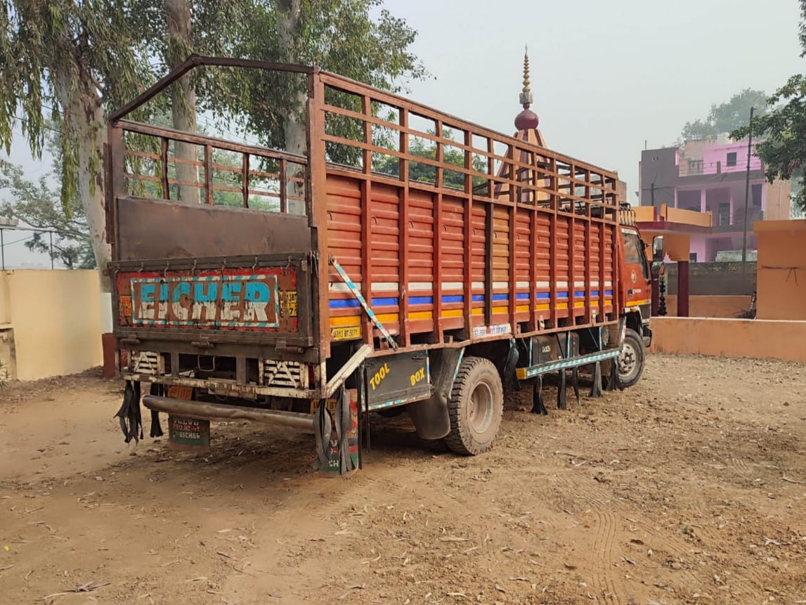 Forest workers who came to stop illegal felling of trees misbehaved