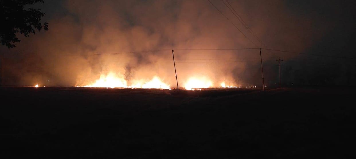 Stubble burning at 36 places, AQI reaches 466